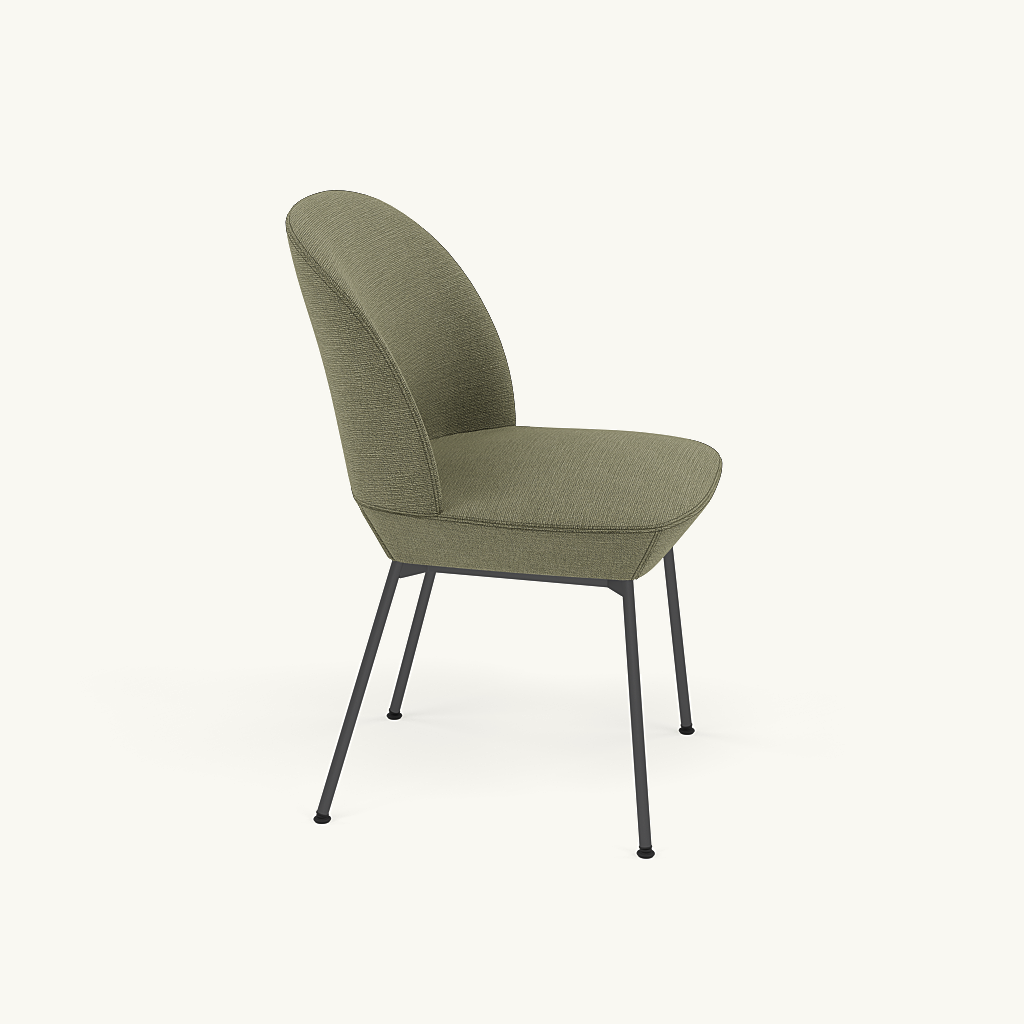 Oslo Side Chair | A soft, modern seat Oslo Side Chair | A soft, modern seat